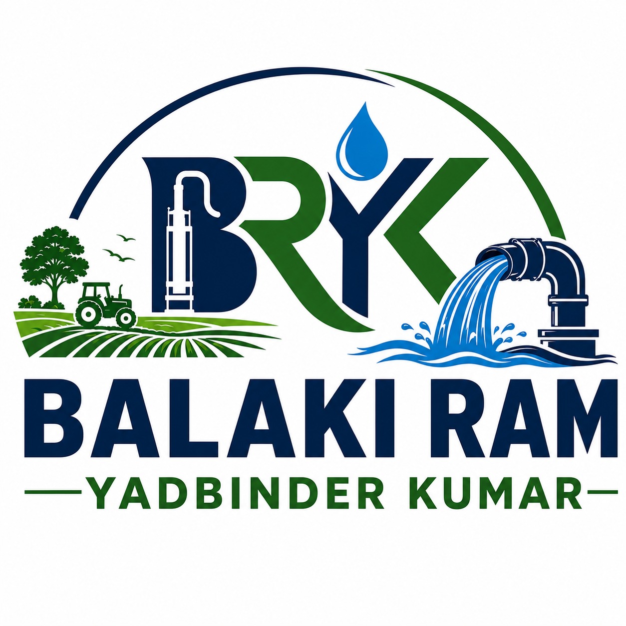 Balaki Ram Yadbinder Kumar — BRYK logo